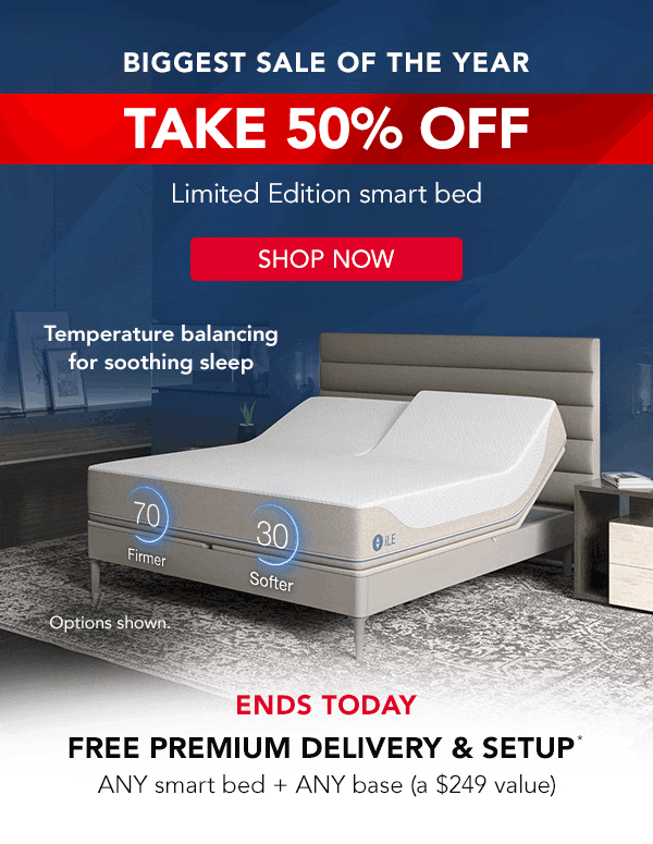Sleep number bed discount 50 off sale